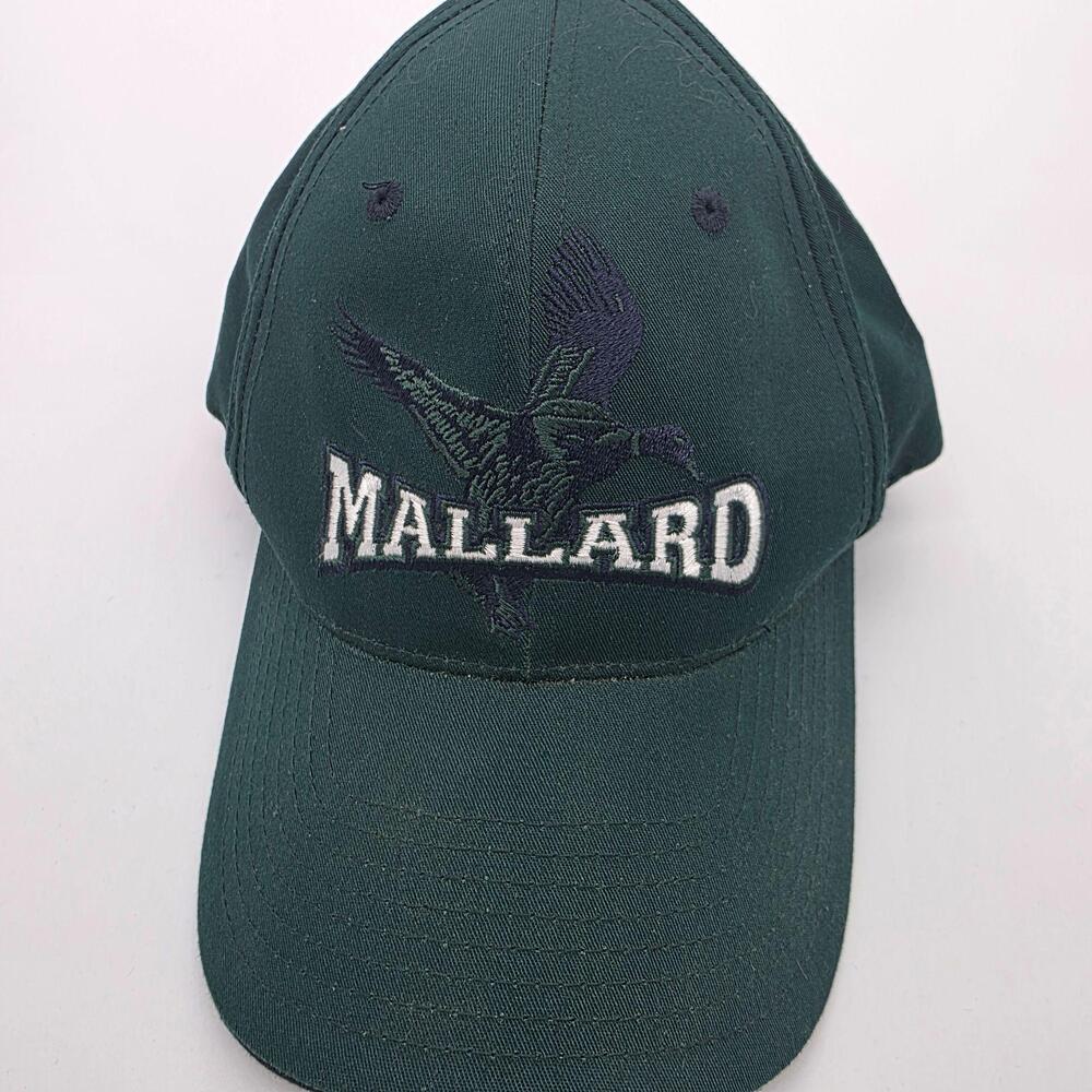 Mallard Hat Cap Strap Back Mens One Size Green NCAA Captivating Headwear